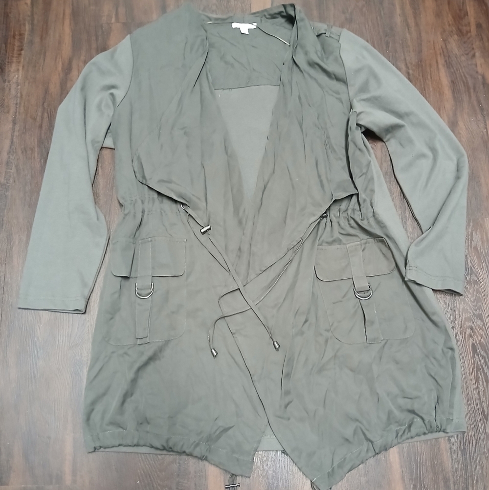 Carolina Belle Olive Utility Jacket